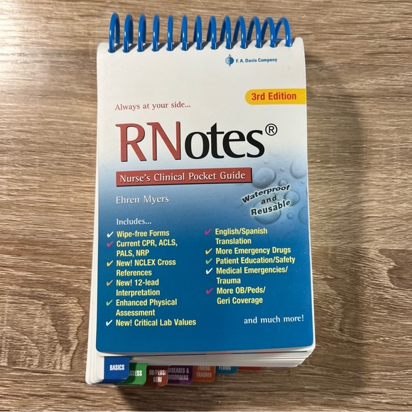Other - RNotes Nurse’s Clinical Pocket Guide 3rd Edition